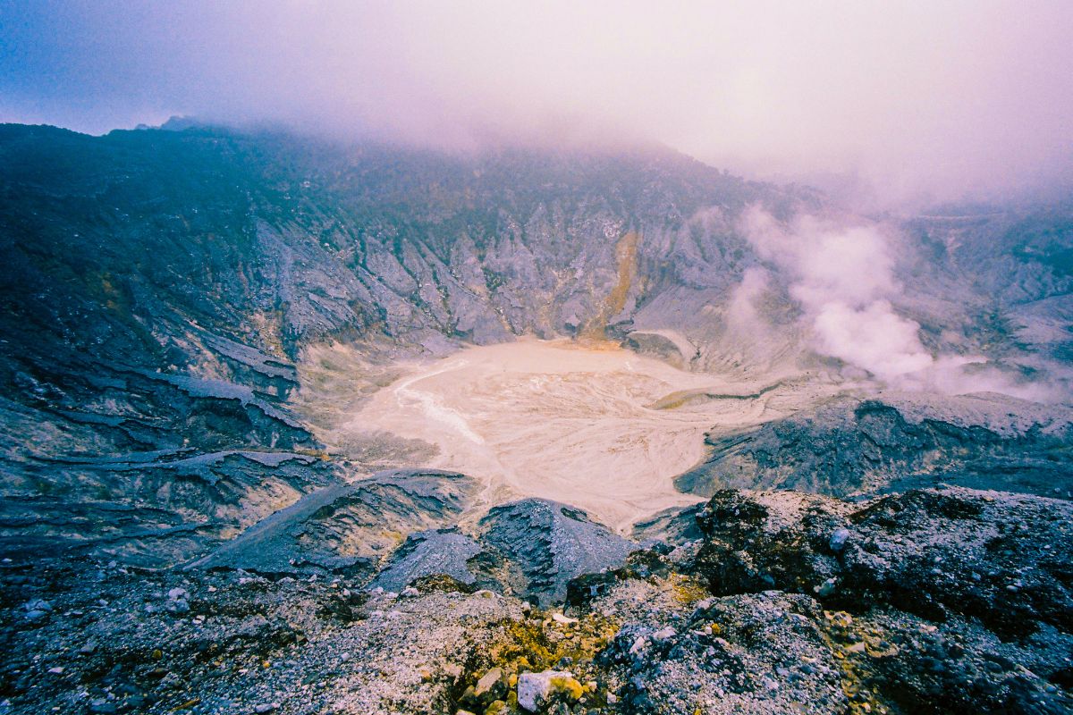 Tangkuban Perahu, West Java, Indonesia